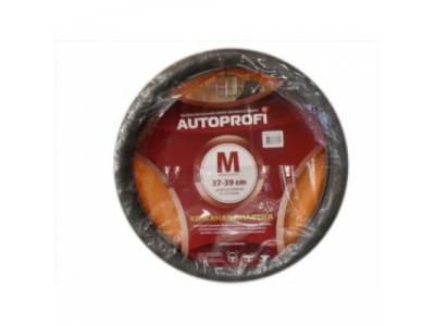 Оплетка "АВТОПРОФИ" кожа ребристая серый AP-265 D.GY M 1/20 от Autoprofi Оплетка "АВТОПРОФИ" кожа ребристая серый AP-265 D.GY M 1/20
