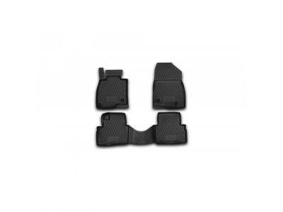 Коврики в салон MAZDA 3, 2013-> 4 шт. (полиуретан) от ELEMENT Коврики в салон MAZDA 3, 2013-> 4 шт. (полиуретан)