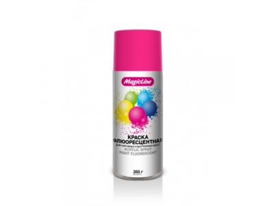 Краска розовая флюорисцентная (265г), 1020 MagicLine