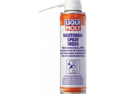 Грязеотталкивающая белая смазка Wartungs-Spray weiss