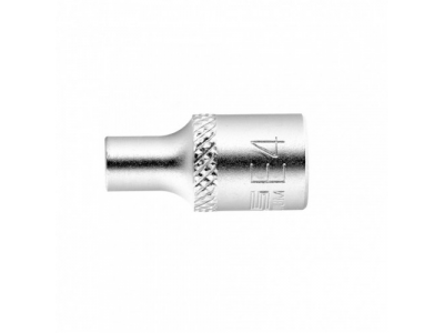 Головка торцевая 1/4, Е4, CrV Stels