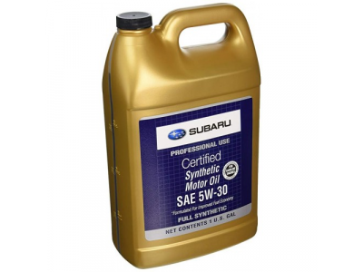 SUBARU 5W-30 Synthetic SAE (3,780л) моторное масло от Subaru SUBARU 5W-30 Synthetic SAE (3,780л) моторное масло