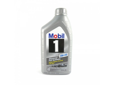 Масло моторное Mobil 5w-50 (кан1л) (синтетическое)