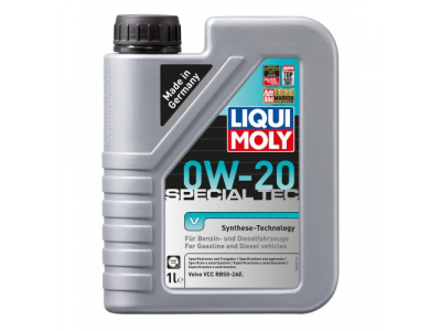 НС-синтетическое моторное масло Special Tec V 0W-20 от LIQUI MOLY НС-синтетическое моторное масло Special Tec V 0W-20